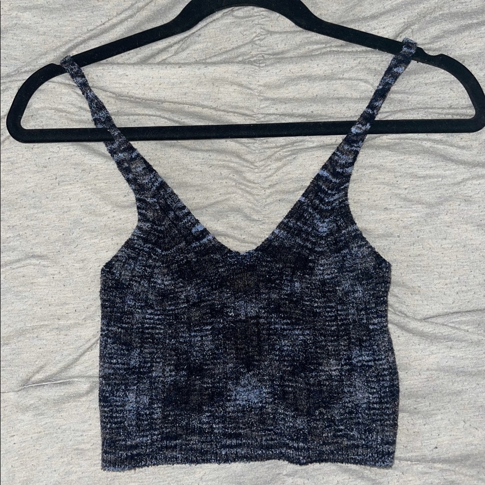 Knit crop top